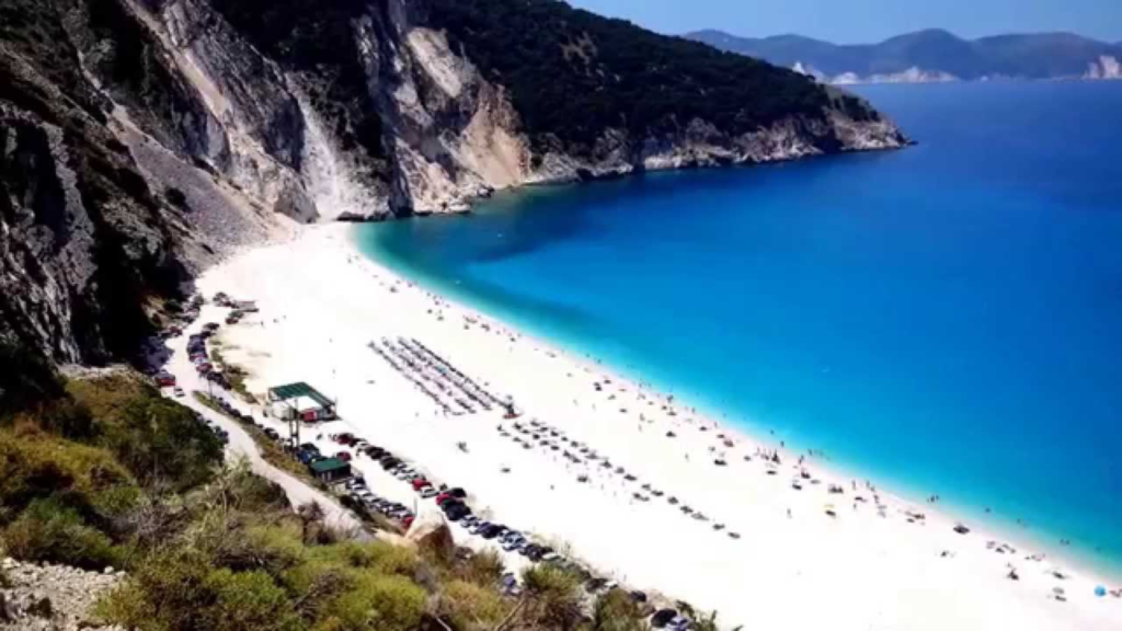 places to visit in greece; Myrtos, Kefalonia