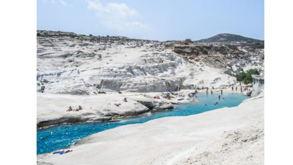 places to visit in greece; Sarakiniko, Milos